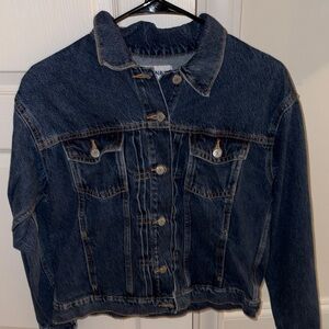 Old Navy Dark Blue Jean Jacket